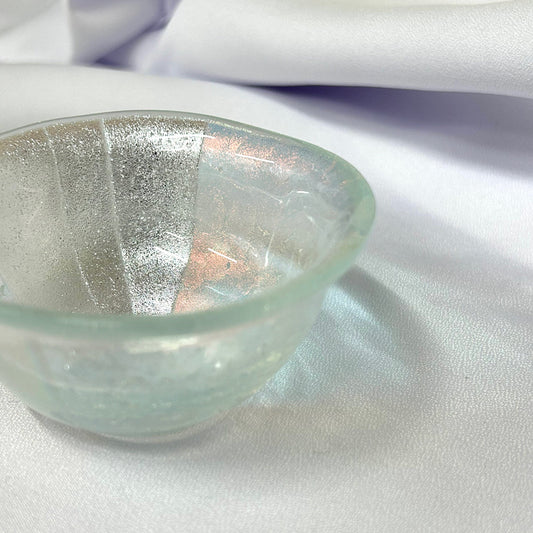 【ガラス酒器】June Yoda(依田 淳子)「KILN ダイクロぐい呑み(クリア)」