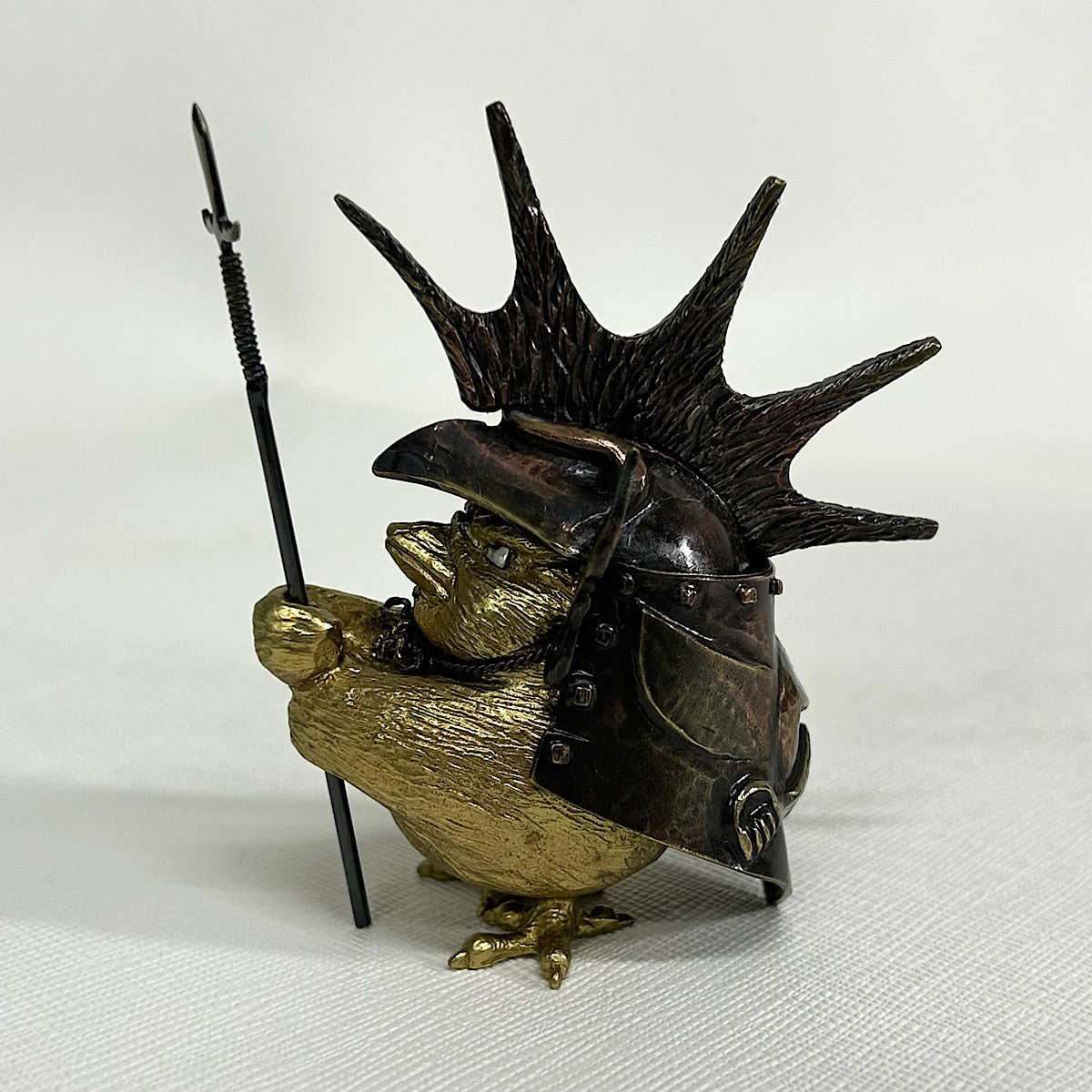 【金属アート】祝迫 芳郎（Yoshiro IWAISAKO）「初陣 〜雛軍〜 槍」