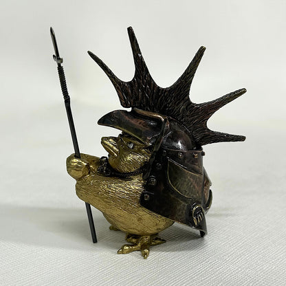 【金属アート】祝迫 芳郎（Yoshiro IWAISAKO）「初陣 〜雛軍〜 槍」