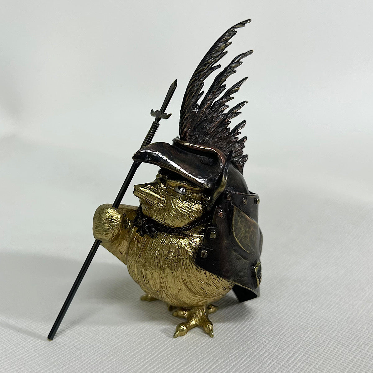【金属アート】祝迫 芳郎（Yoshiro IWAISAKO）「初陣 〜雛軍〜 槍」