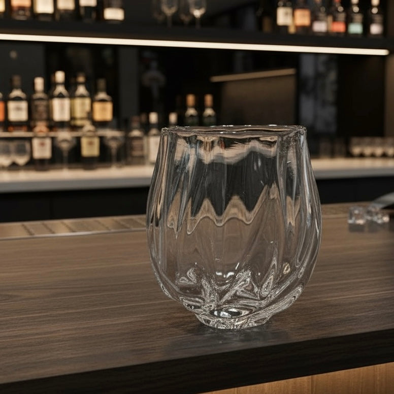 【ドリンクグラス】森藤 益一（Yoshikazu MORITOU）「ウイスキーグラス ゆらぎ」