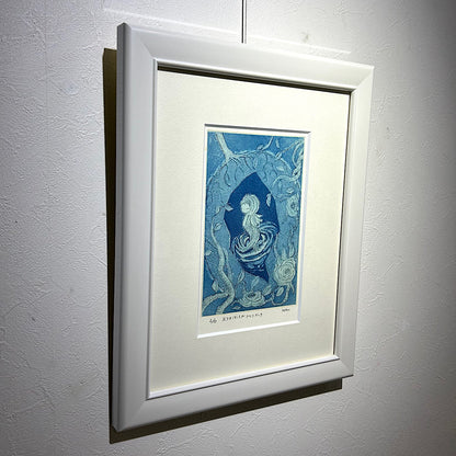 【オリジナル銅版画】前田 勝弘（Katsuhiro MAEDA）「ボクのぼっちがひとりボッチ（ed. 2/10）」