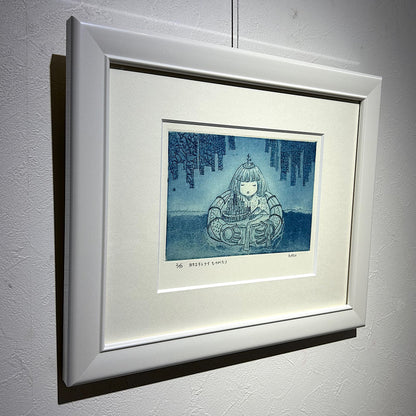 【オリジナル銅版画】前田 勝弘（Katsuhiro MAEDA）「カカエキレナイものがたり（ed. 2/10）」