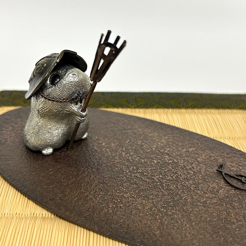 祝迫 芳郎（Yoshiro IWAISAKO）「窮鼠の陣 〜陣笠〜 狼煙」