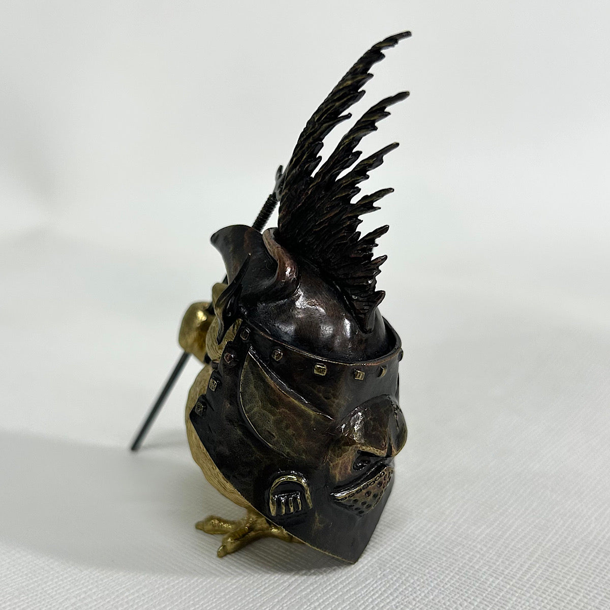 【金属アート】祝迫 芳郎（Yoshiro IWAISAKO）「初陣 〜雛軍〜 槍」