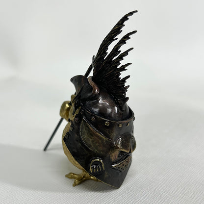 【金属アート】祝迫 芳郎（Yoshiro IWAISAKO）「初陣 〜雛軍〜 槍」