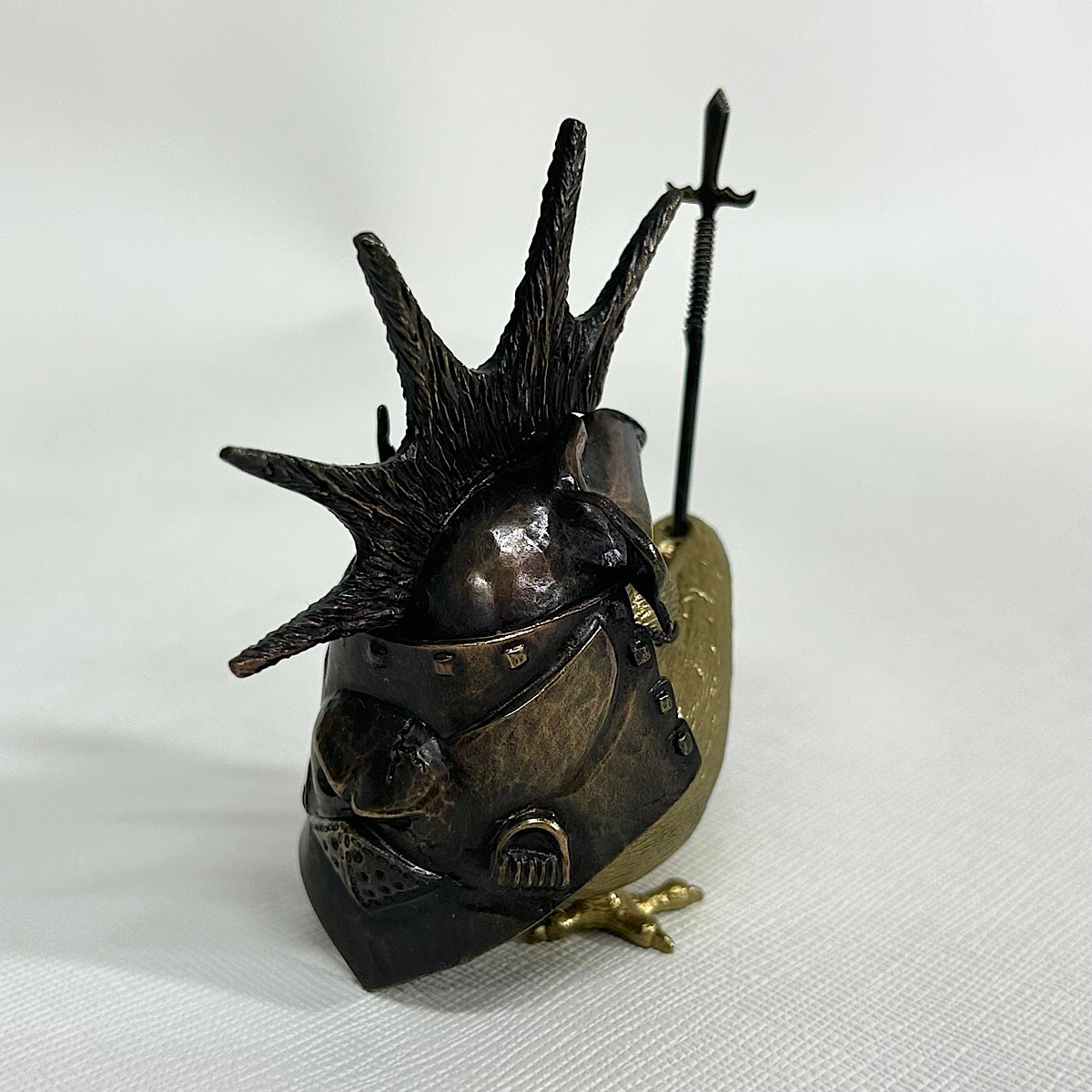 【金属アート】祝迫 芳郎（Yoshiro IWAISAKO）「初陣 〜雛軍〜 槍」