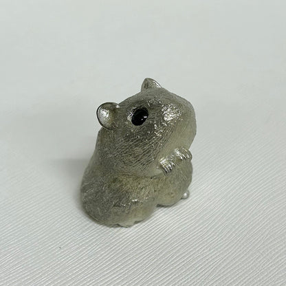 【金属アート】祝迫 芳郎（Yoshiro IWAISAKO）「窮鼠の陣」