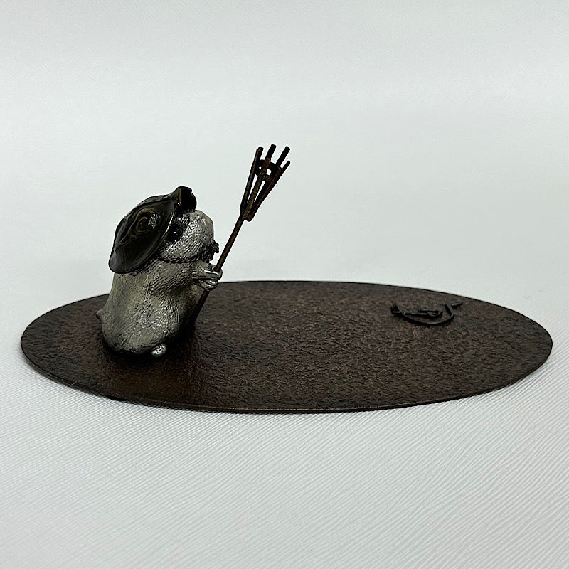祝迫 芳郎（Yoshiro IWAISAKO）「窮鼠の陣 〜陣笠〜 狼煙」