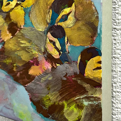 【絵画】藤原 早苗（Sanae FUJIWARA）「みんなでいれば」