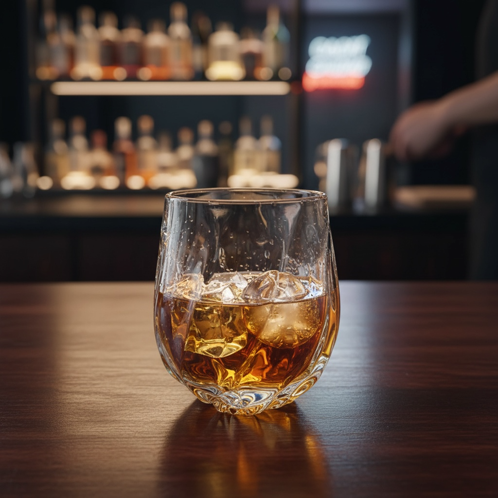 【ドリンクグラス】森藤 益一（Yoshikazu MORITOU）「ウイスキーグラス ミニ ゆらぎ」