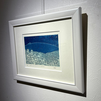 【オリジナル銅版画】前田 勝弘（Katsuhiro MAEDA）「コセイをハッキしようとドリョクしているヒトたち（ed. 4/10）」