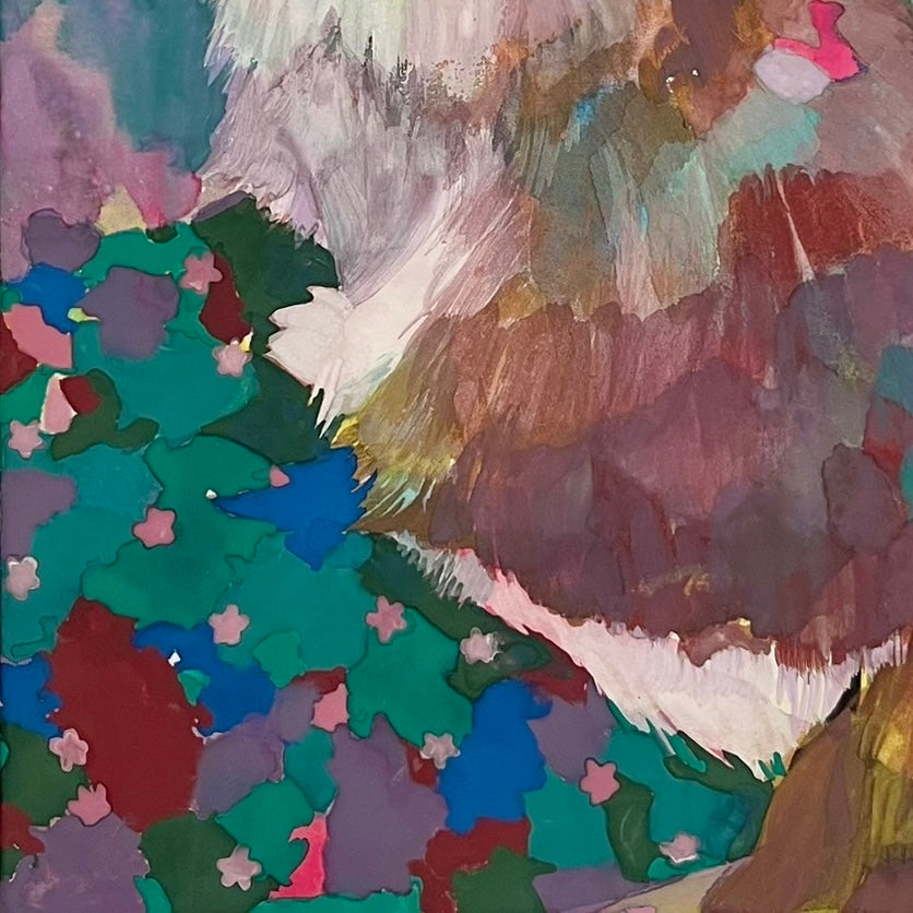 【絵画】藤原 早苗（Sanae FUJIWARA）「なぁに」