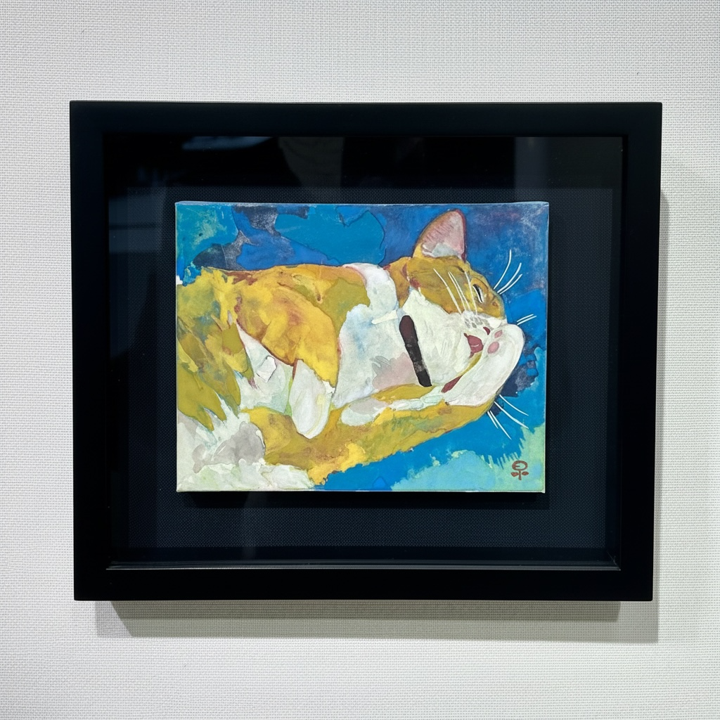 【絵画】藤原 早苗（Sanae FUJIWARA）「けづくろい」