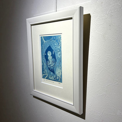 【オリジナル銅版画】前田 勝弘（Katsuhiro MAEDA）「ボクのぼっちがひとりボッチ（ed. 2/10）」