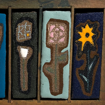 【絵画】杉山 佳（Kei SUGIYAMA）「花を集める」