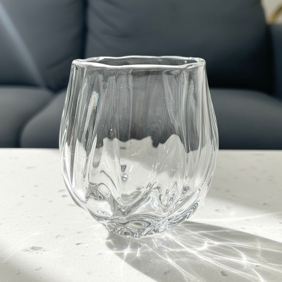 【ドリンクグラス】森藤 益一（Yoshikazu MORITOU）「ウイスキーグラス ゆらぎ」