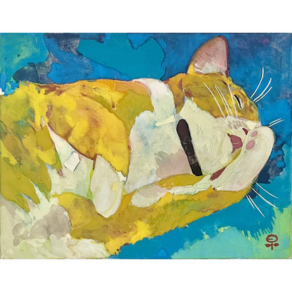 【絵画】藤原 早苗（Sanae FUJIWARA）「けづくろい」