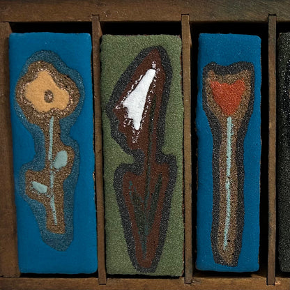 【絵画】杉山 佳（Kei SUGIYAMA）「花を集める」