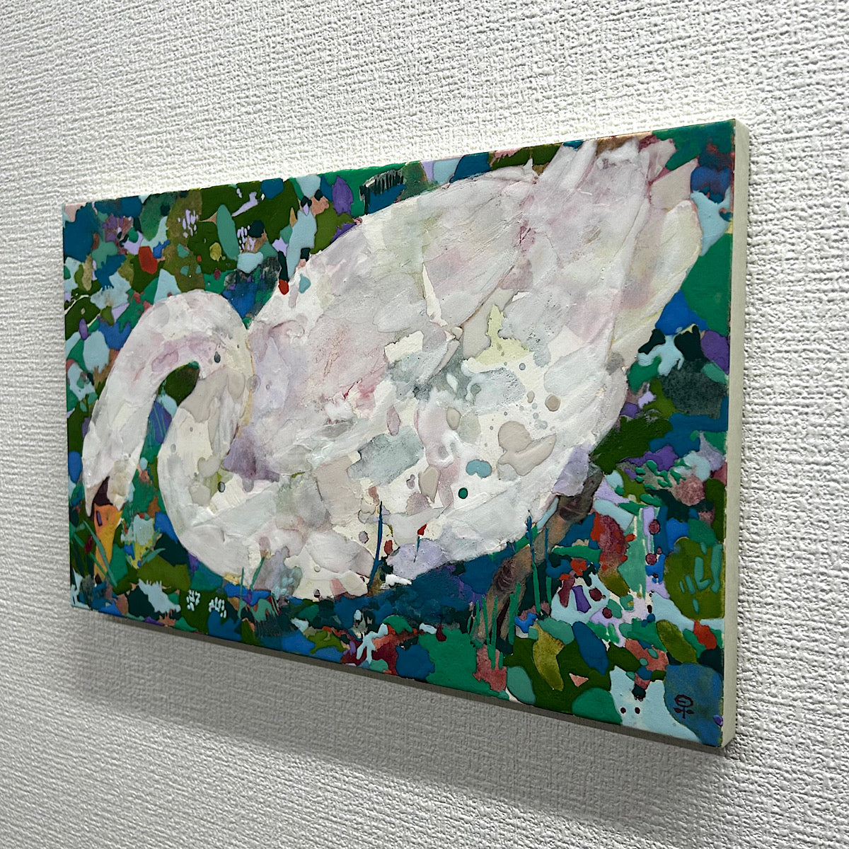 【絵画】藤原 早苗（Sanae FUJIWARA）「もぐもぐタイム」