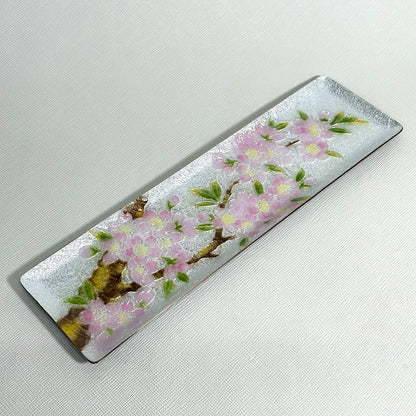 【七宝焼き】創作七宝 122-12「ミニペン皿  桜」