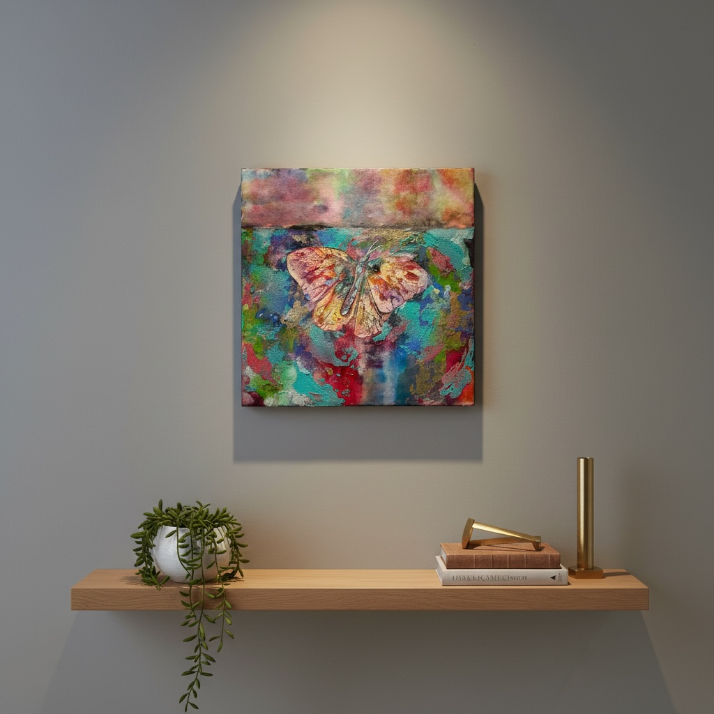 【絵画】吉川 薫平（Kunpei YOSHIKAWA）「南の蝶」