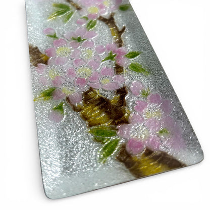 【七宝焼き】創作七宝 122-12「ミニペン皿  桜」