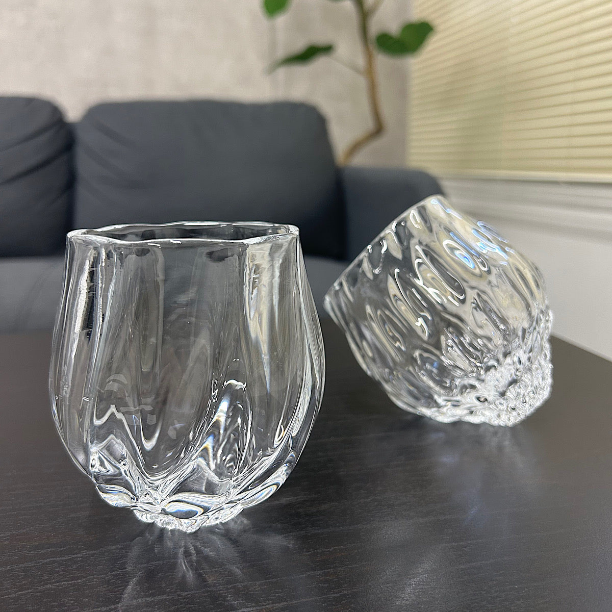 【ドリンクグラス】森藤 益一（Yoshikazu MORITOU）「ウイスキーグラス ゆらぎ」