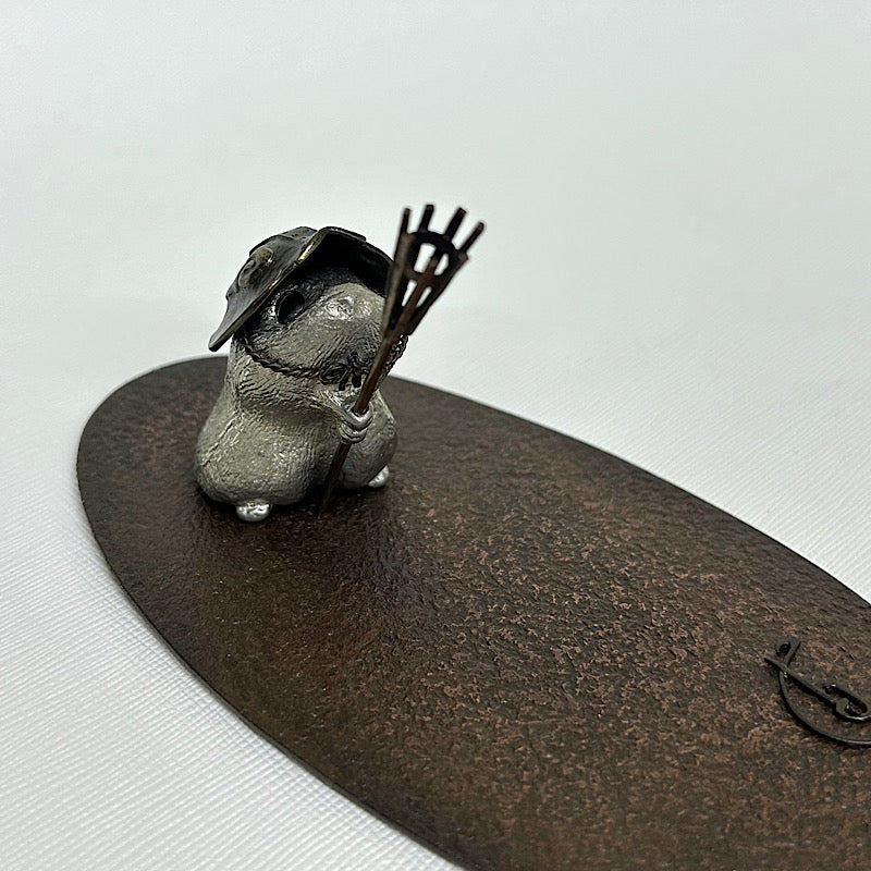 祝迫 芳郎（Yoshiro IWAISAKO）「窮鼠の陣 〜陣笠〜 狼煙」