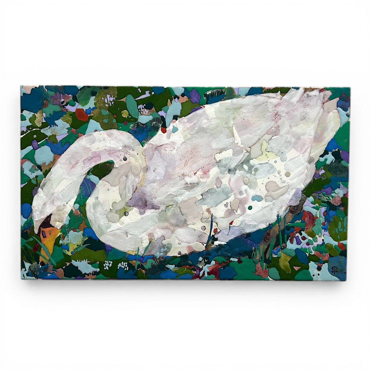 【絵画】藤原 早苗（Sanae FUJIWARA）「もぐもぐタイム」