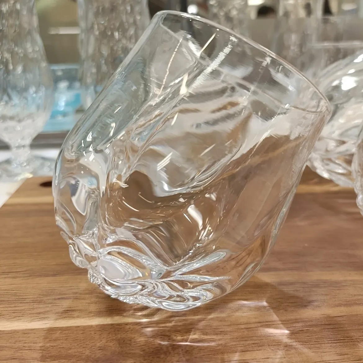 【ドリンクグラス】森藤 益一（Yoshikazu MORITOU）「ウイスキーグラス ゆらぎ」