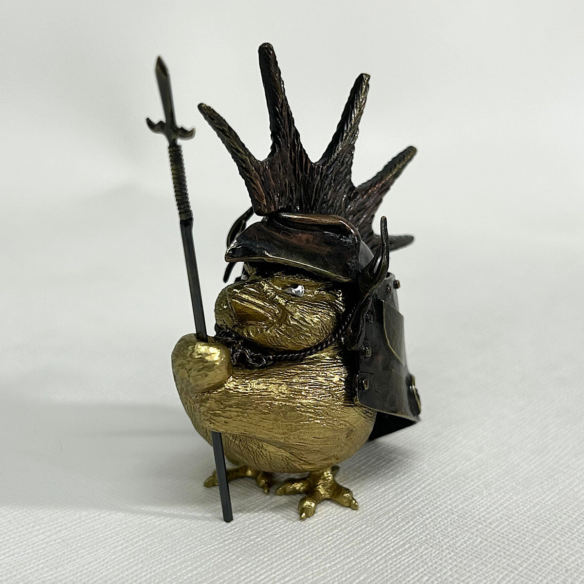 【金属アート】祝迫 芳郎（Yoshiro IWAISAKO）「初陣 〜雛軍〜 槍」
