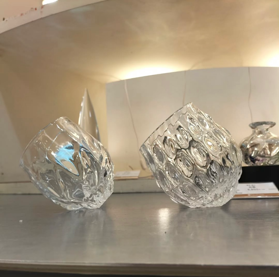 【ドリンクグラス】森藤 益一（Yoshikazu MORITOU）「ウイスキーグラス ゆらぎ」