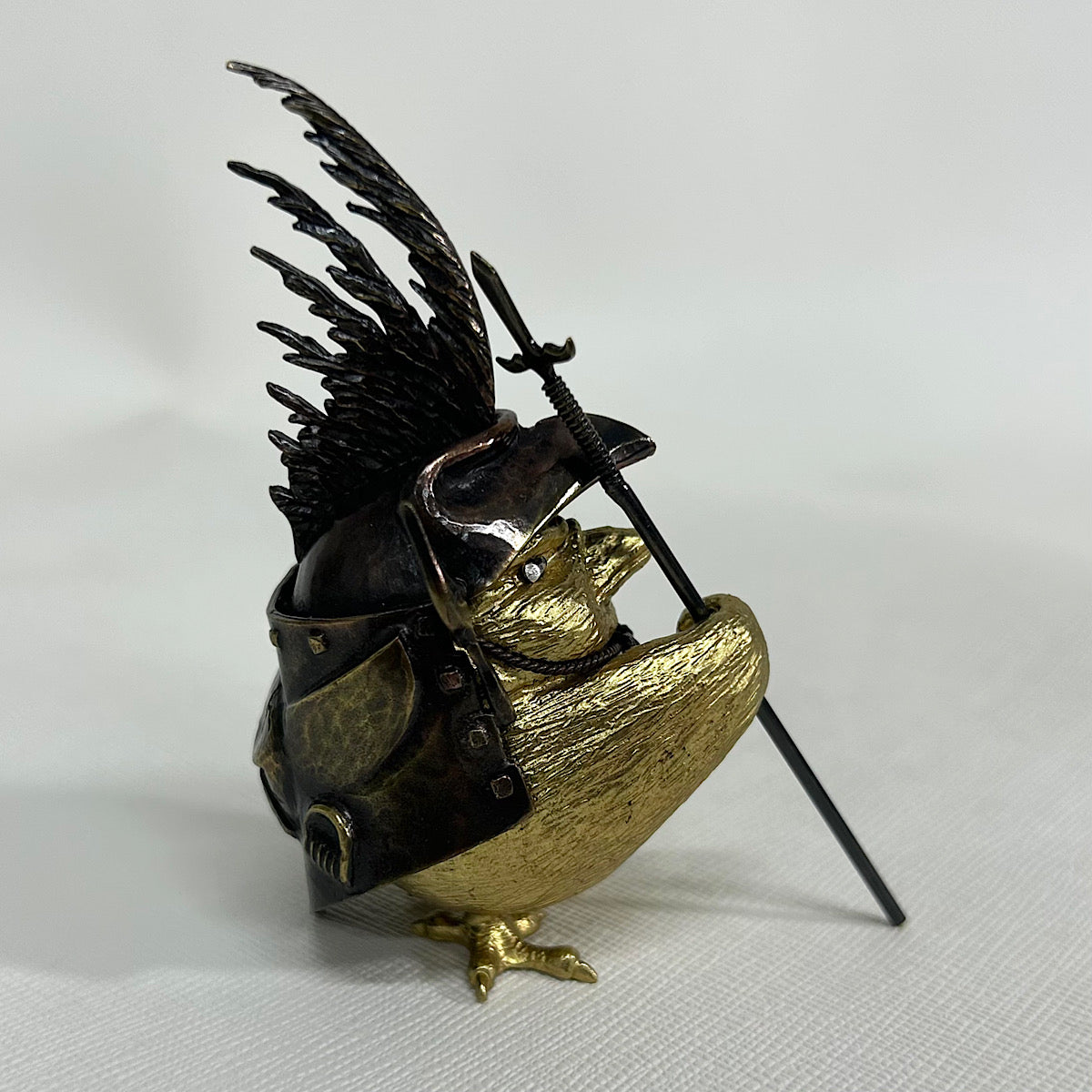 【金属アート】祝迫 芳郎（Yoshiro IWAISAKO）「初陣 〜雛軍〜 槍」