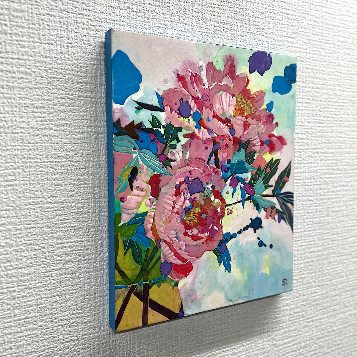 【絵画】藤原 早苗（Sanae FUJIWARA）「ボタン」